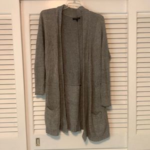 Banana republic long gray sweater